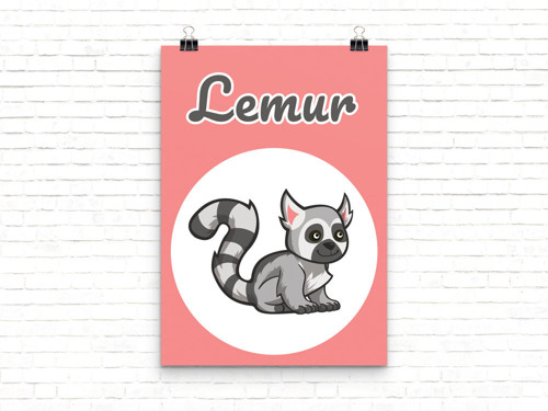 Plakát – Lemur