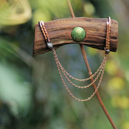 Woody - boho spona do vlasů — foto 1