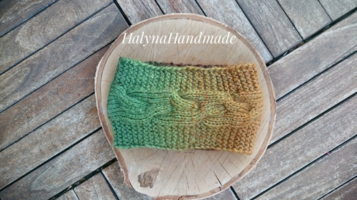 "Pohádky lesa" čelenka (50% wool) — foto 1