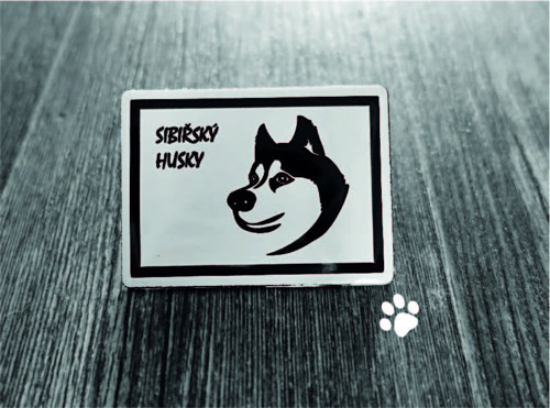 Magnetka SIBIŘSKÝ HUSKY