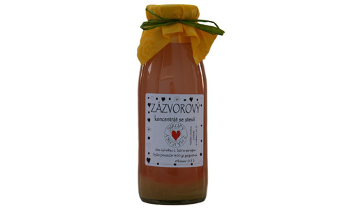 Zázvorový koncentrát bez cukru 300 ml