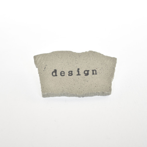 Betonová brož "design" — foto 1