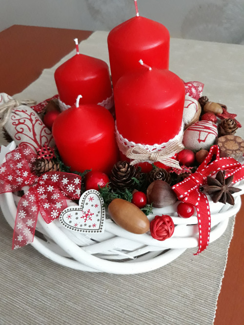 Adventní svícen — foto 1