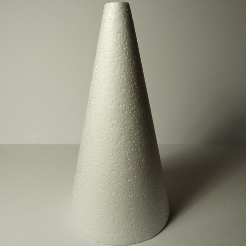Polystyrenový kužel 27 cm — foto 1