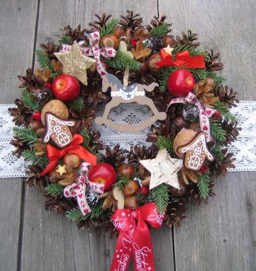 Adventní věnec s koníkem - rezervace — foto 1