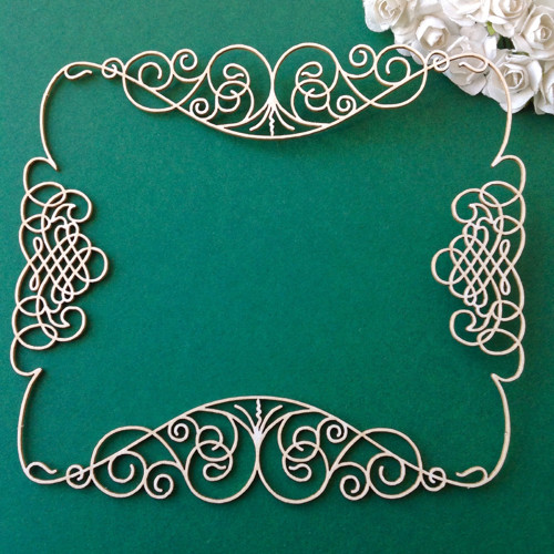 Dekorace 13,3 x 12 cm, chipboard — foto 1
