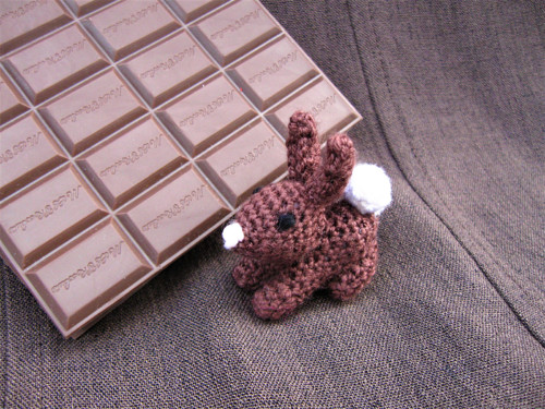 Přívěsek mini králíček — foto 1