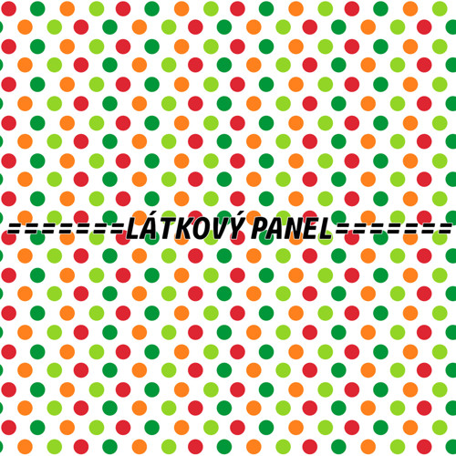 Bavlněný panel /i na pexeso/ 35 x 35 cm