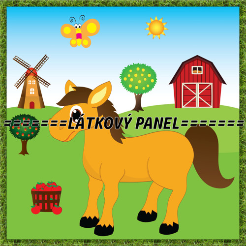 Bavlněný panel /i na pexeso/ 15 x 15 cm