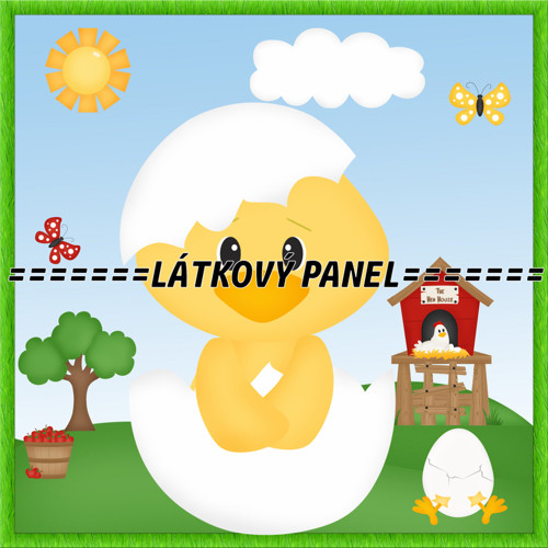 Bavlněný panel 15 x 15 cm