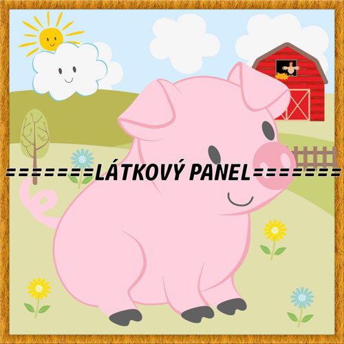 Bavlněný panel 15 x 15 cm