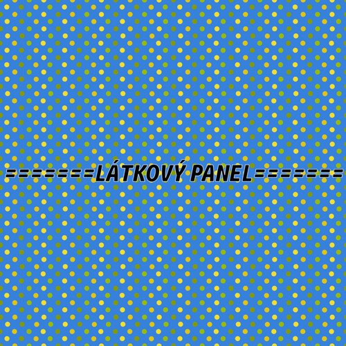 Bavlněný panel /i na pexeso/ 35 x 35 cm