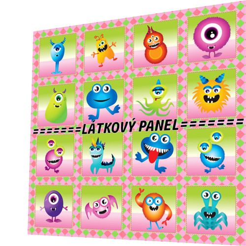 Bavlněný panel /i na pexeso/ 35 x 35 cm