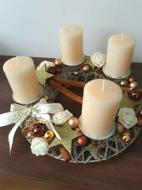 Adventní svícen — foto 1