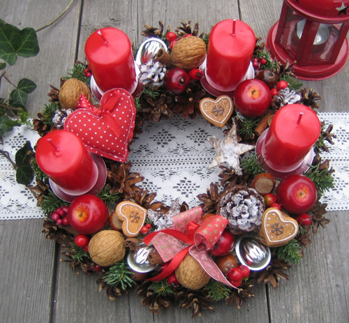 Adventní věneček tradičně..2 — foto 1