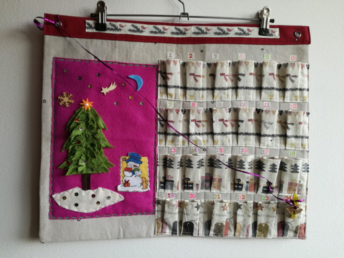 Látkový Adventní kalendář — foto 1