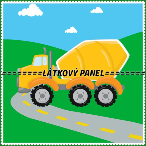 Bavlněný panel 15 x 15 cm