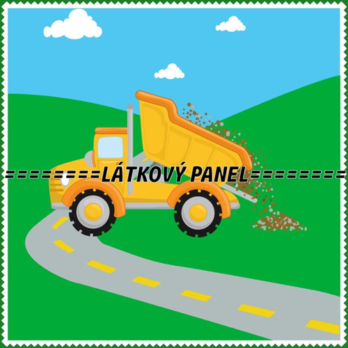 Bavlněný panel 15 x 15 cm