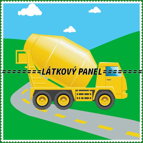 Bavlněný panel 15 x 15 cm