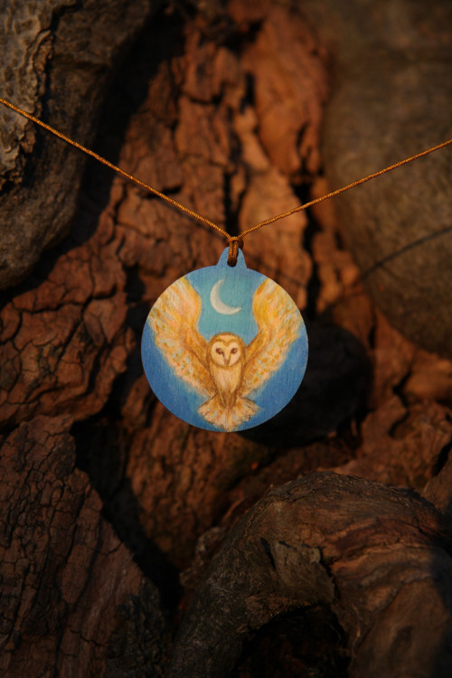 Amulet "Mesačná sova" — foto 1