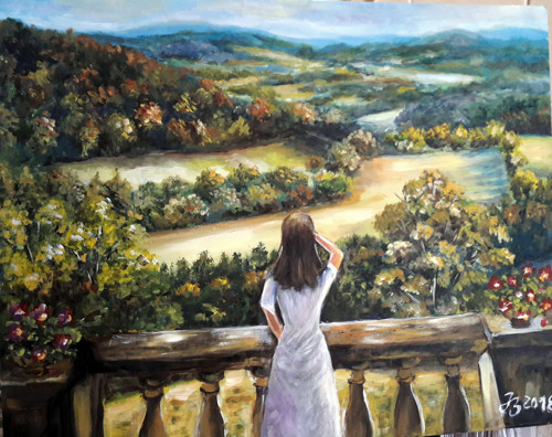 Ručně malovaný obraz — foto 1