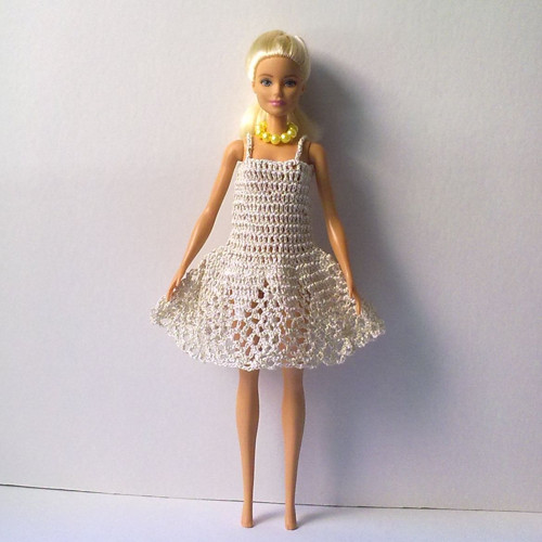 Oblečení pro Barbie (zlaté) !SLEVA! — foto 1