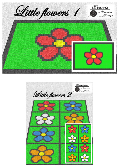 Little flowers 1 + 2