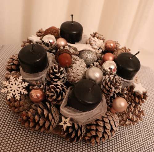Adventní věnec "od dubové víly" — foto 1