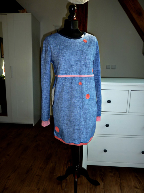 Denim - oversize,kapsy Sleva z 1150,- — foto 1