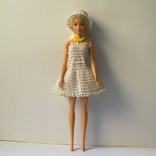 Oblečení pro Barbie (zlaté) !SLEVA! — foto 1