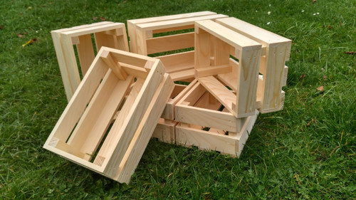 Dřevěná bedýnka 35x20 — foto 1