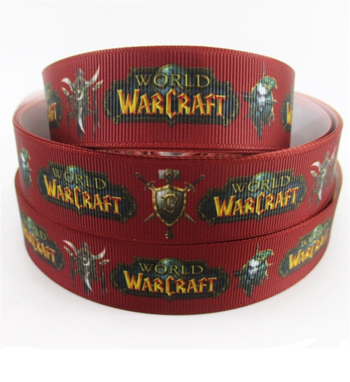 Stuha rypsová š.25mm:Warcraft — foto 1