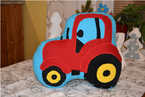 Polštářek traktor — foto 1