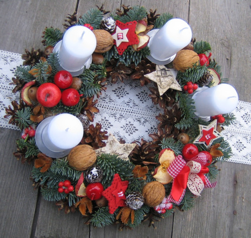 Adventní věnec s jedličkou - rezervace — foto 1