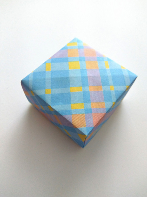 Origami krabička IV - káry