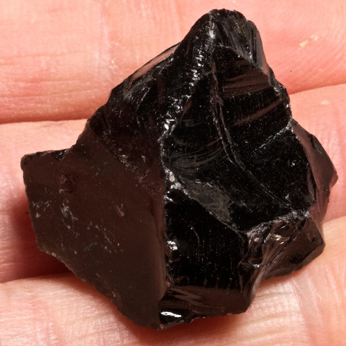 Obsidián černý- surový, 30 mm — foto 1