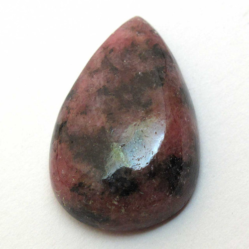 Kabošon rhodonit kapka 23mm