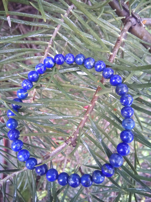 Náramek z lapis lazuli — foto 1