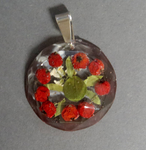 Jeřabinková mandala — foto 1