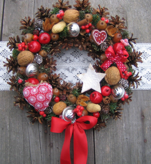 Adventní věneček tradičně — foto 1