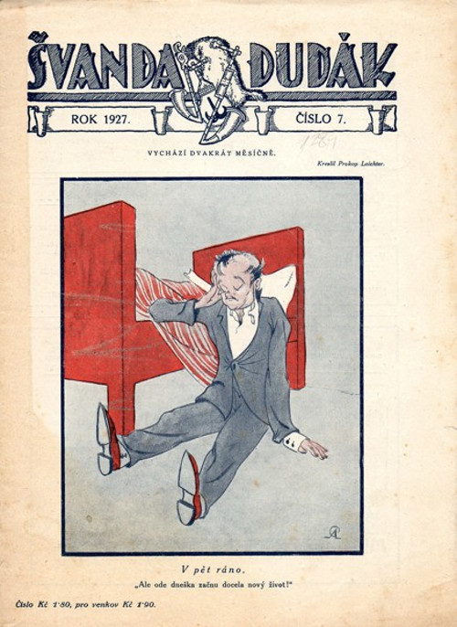 Časopis Švanda dudák, 1927, číslo 7 — foto 1