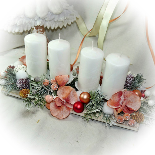 Adventní dekorace - Light Orange — foto 1