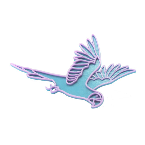 Papoušek turquoise blue/violet