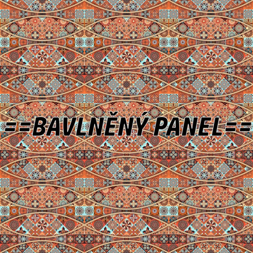 Bavlněný panel 25 X 25 cm