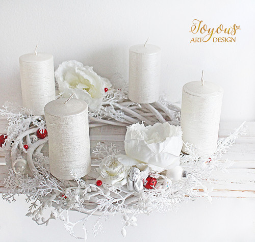 Luxusní adventní věnec — foto 1