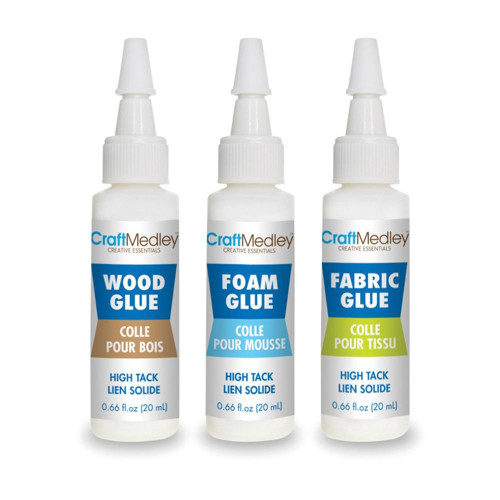Lepidlo tekuté - Craft Medley Glue Set .66oz 3 Pkg