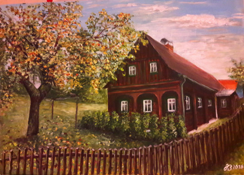 Ručně malovaný obraz — foto 1