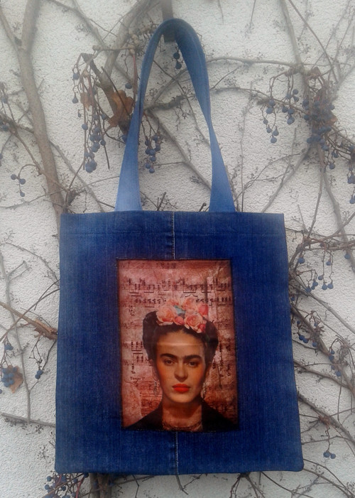 Jeansová taška Frida — foto 1
