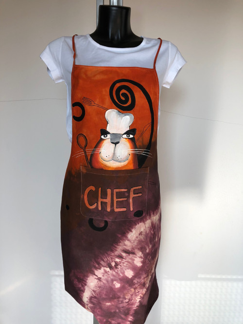 Zástěra kočka Chef — foto 1