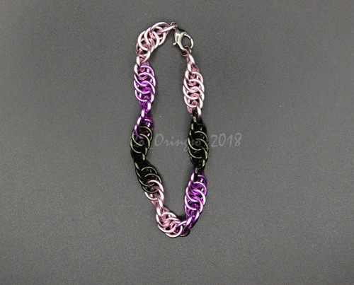 Náramek SPIRÁLA LADY PINK